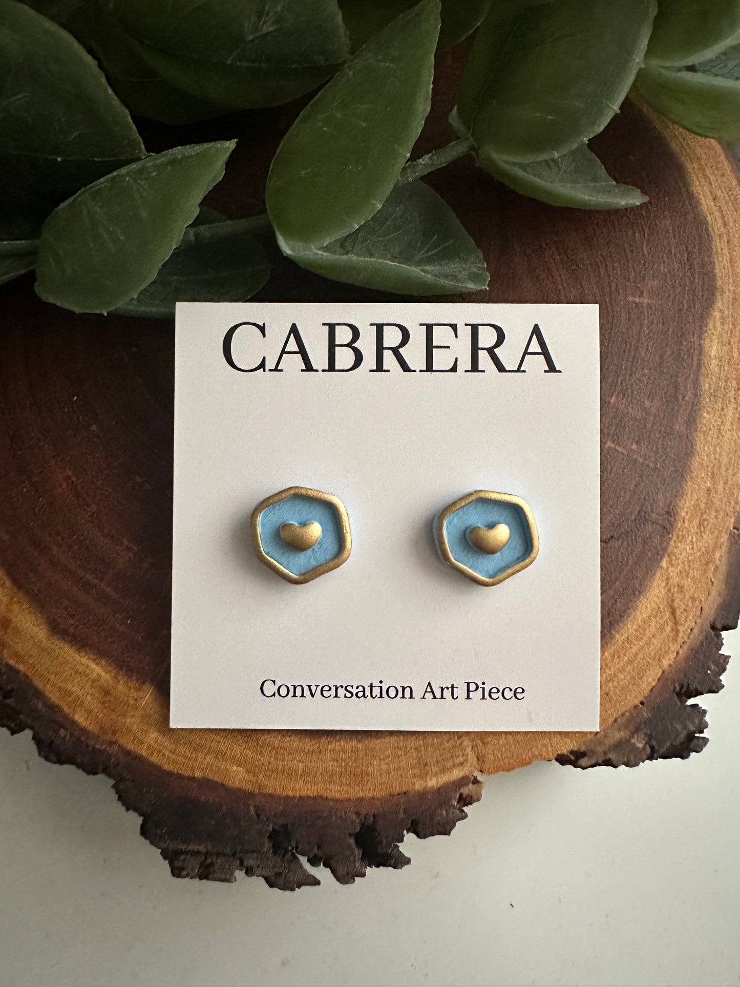 Heart Studs