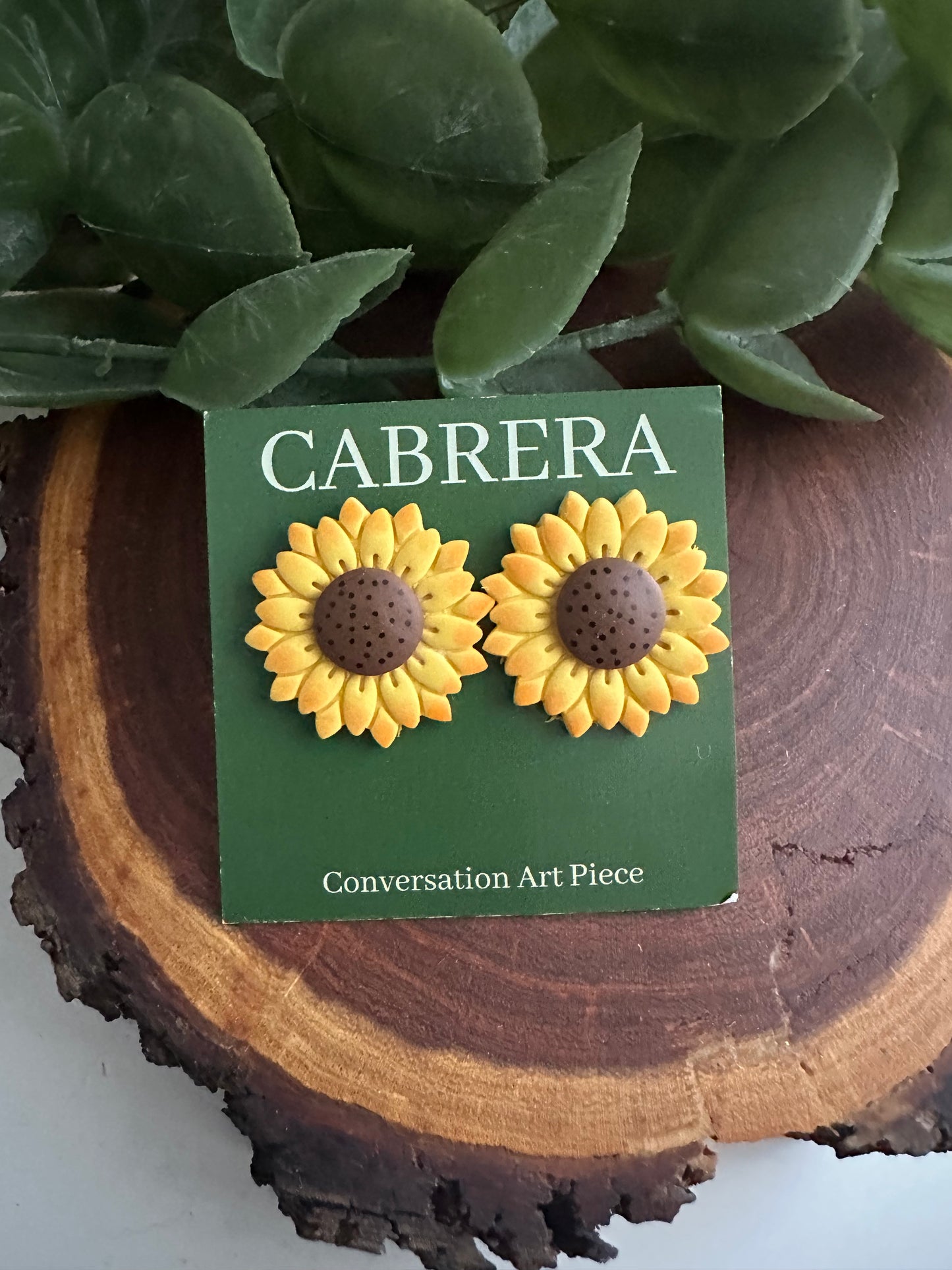 Sunflower Studs