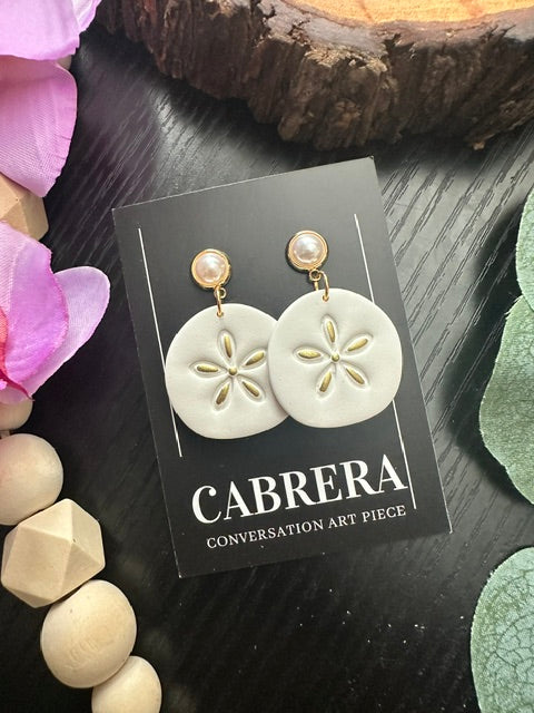 Sand Dollar Earrings